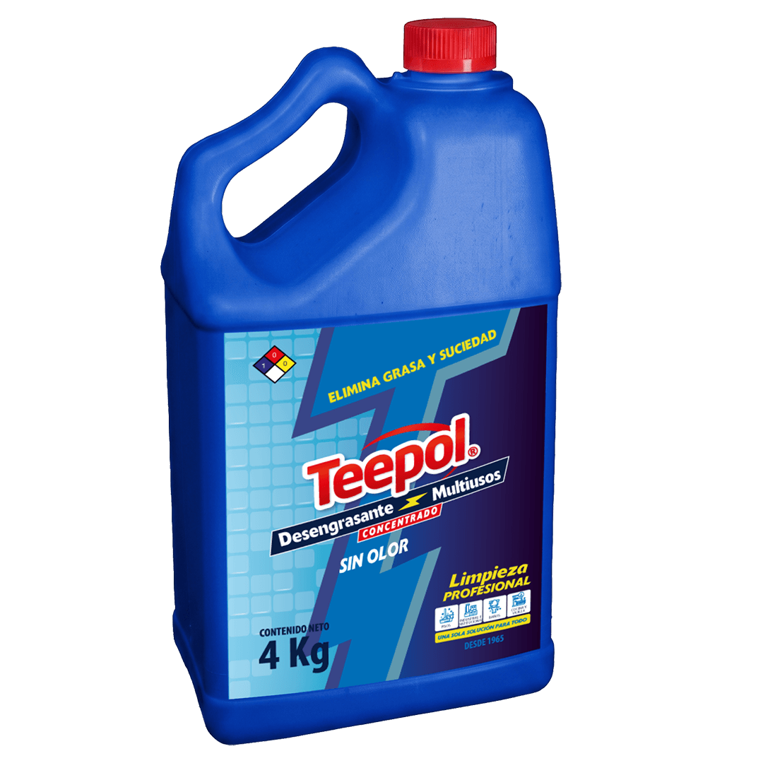 Teepol Detergente Líquido Industrial 4kg